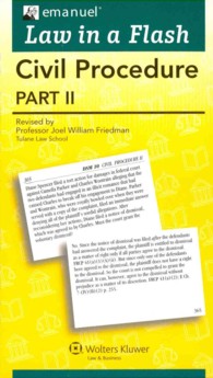 Civil Procedure (Law in a Flash) （FLC CRDS R）