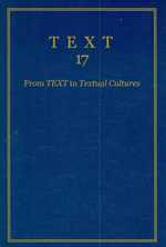 Text 17 : From Text to Textual Cultures