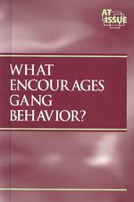 What Encourages Gang Behavior? (At Issue Series)