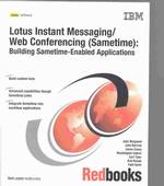 Lotus Instant Messaging/Web Conferencing Sametime : Building Sametime-enabled Applications : Novermber 2003 (International Technical Support Organizat