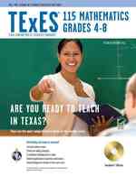 TExES 115 Mathematics Grades 4-8 : Testware Edition （PAP/CDR）