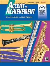 Accent on Achievement Book 1 : Conductor's Score (Accent on Achievement) （SPI PAP/CO）