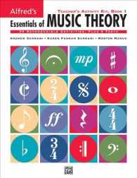 Alfred's Essentials of Music Theory, Book 1 : 30 Reproducible Activities, Plus 6 Tests (Essentials of Music Theory) （ACT CSM SP）