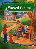 Alfred's Basic Piano Library All-in-One Sacred Course Book 2 : Lesson, Theory, Solo (Alfred's Basic Piano Library)