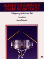 Alfred's Beginning Snare Drum Solos : 23 Beginning-level Contest Solos
