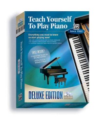 Alfred's Teach Yourself to Play Piano (Teach Yourself Series) （Deluxe）