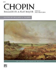 Ballade in A-flat Major : Alfred Masterwork Edition
