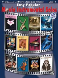 Easy Popular Movie Instrumental Solos (Pop Instrumental Solo Series) （PAP/COM）