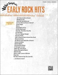 Early Rock Hits : Piano/Vocal/chords (Value Songbooks)