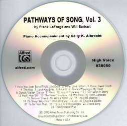 Pathways of Song : High Voice 〈3〉