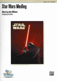 Star Wars Medley : Grade Level: 3 (Medium), Score & Parts (Alfred's Pop Percussion Ensemble) （9 PCK）