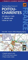 Aa Touring Map Poitou-charentes : Aa Touring Map France （FOL MAP）