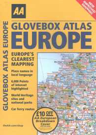 AA Glovebox Atlas Europe (Aa Road Atlas) （SPI）
