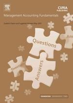 Management Accounting Fundamentals May 2003 Exam Questions and Answers