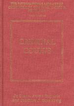 刑事法廷の社会組織<br>Criminal Courts (International Library of Criminology, Criminal Justice and Phenology-second Series)