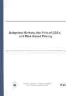 Subprime Markets, the Role of GSEs, and Risk-Based Pricing