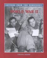 World War II (Letters from the Homefront) （Library Binding）