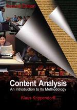 Content Analysis : An Introduction to Its Methodology （2ND）