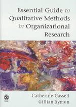 組織研究における定性的方法：基礎ガイド<br>Essential Guide to Qualitative Methods in Organizational Research