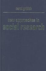 社会調査における新アプローチ<br>New Approaches in Social Research