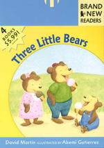 Three Little Bears (4-Volume Set) (Brand New Readers) （BOX）