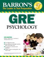 Barron's GRE Psychology : Graduate Record Examination in Psychology (Barron's Gre Psychology) （6 Revised）