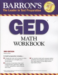 Barron's GED Math Workbook (Barron's Ged Math Workbook) （3 Workbook）