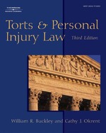 Torts & Personal Injury Law （3TH）