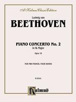 Piano Concerto No. 2 Opus 19 in B-Flat Major : For Two Pianos/Four Han