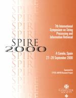 String Processing and Information Retrievel (spire 2000) : 7th International Symposium （2000, 7th International）