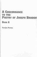 A Concordance to the Poetry of Joseph Brodsky (Slavic Studies)
