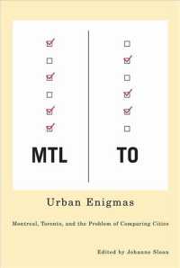 Urban Enigmas : Montreal, Toronto, and the Problem of Comparing Cities