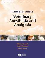 Lumb and Jones' Veterinary Anesthesia and Analgesia （4TH）
