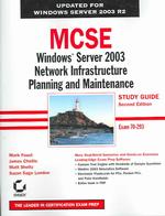 MCSE : Windows Server 2003 Network Infrastructure Planning and Maintenance （PAP/CDR）
