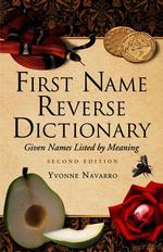 ファーストネーム逆引き事典（第６巻）<br>First Name Reverse Dictionary : Given Names Listed by Meaning （2ND）