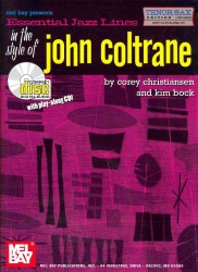 Essential Jazz Lines in the Style of John Coltrane for Tenor Sax （PAP/COM）