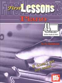 First Lessons Piano (First Lessons) （PAP/PSC）