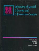 Directory of Special Libraries and Information Centers （28 PCK）