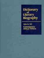 Dlb 360 : Twentieth-Century African Writers (Dictionary of Literary Biography)