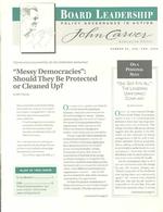 Board Leadership : Jan.-Feb., 2003 (J-b Bl Single Issue Board Leadership Journal) 〈65〉