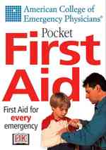 Pocket First Aid (Acep)