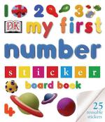 My First Number Sticker Book (My First Sticker Board Books) （BRDBK）