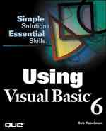 Using Visual Basic 6 (Using) （PAP/CDR）