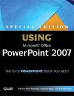 Special Edition Using Microsoft Office PowerPoint 2007 (Special Edition Using) （PAP/CDR）