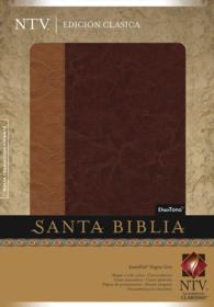 NTV Santa Biblia 2 tonos caf claro/caf/ Holy Bible, Two Tone, Brown & Light Brown : 2 Tones （TRA）