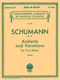 Andante and Variations, Op. 46 : For Two Pianos