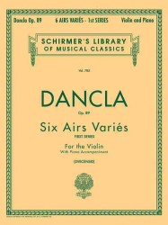 6 Airs Varies, Op. 89 : Violin and Piano