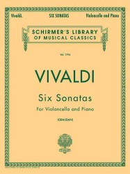 6 Sonatas : For Violoncello and Piano