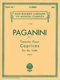 Paganini Op. 1 : Twenty-four Caprices Fot the Violin