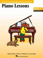 Piano Lessons Book 3 Edition : Hal Leonard Student Piano Library (Student Piano Library)